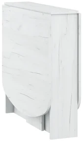 Masă de sufragerie extensibilă Elston 2 (craft alb) (pentru 4 până la 6 persoane). 1051392