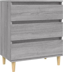 vidaXL Servantă, sonoma gri, 60x35x70 cm, lemn prelucrat