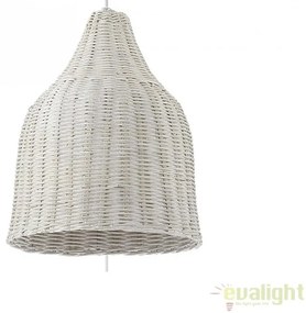 Lustra rachita design natural HAUNT SP1 alb 159256