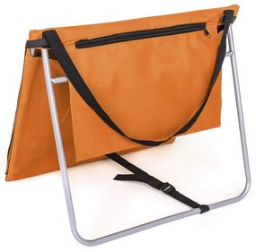 Covoraș de plajă Happy Green Austin, portocaliu, 150 x 54 cm