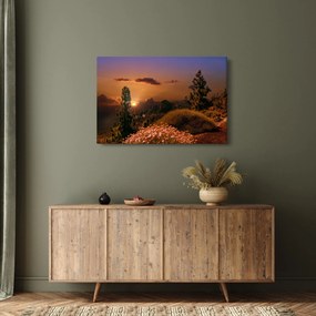 Tablou naturii cu apus de soare (90x60 cm)