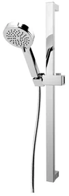Set de dus cu bara FDesign Seppia 65 cm crom lucios
