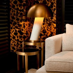 Veioza, Lampa de masa design LUX Daniel alb