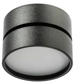 Spot LED aplicat directionabil de tavan/plafon MONA 18W 3000K negru