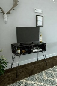 Resgilat:Comoda TV Homs, marmurat, 72x 30 x 58.6 cm