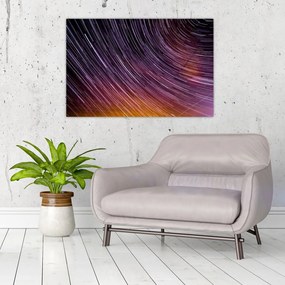 Tablou cu stele șterse pe cer (90x60 cm)
