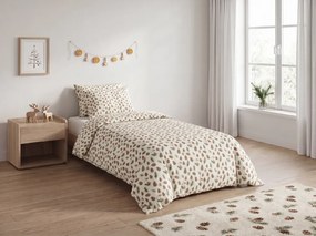 Lenjerie de pat din bumbac PINE CONES colorata Dimensiune lenjerie de pat: 2 buc 70 x 90 cm | 200 x 220 cm