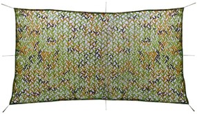 vidaXL Plasă de camuflaj cu geantă de depozitare, 1,5 x 3 m