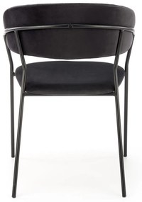 Scaun K426 Velvet Negru – l57 x A54 x H79 cm