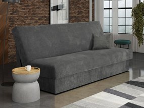 Canapea extensibilă Tedrona Mini (Gri închis) (cu sp. depozitare). 1105632