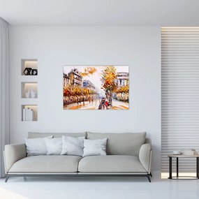 Tablou - Strada din Paris (90x60 cm)