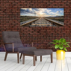 Tablou - Cale ferată (120x50 cm)