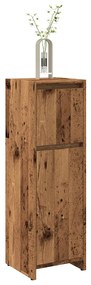 vidaXL Dulap de baie, lemn vechi, 30x30x95 cm, PAL