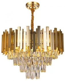Candelabru Cristal, Elit'S, Gold, Esn339/500R, Dimensiune 50cm