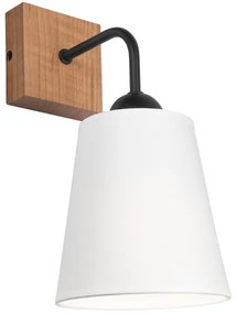 Aplică LULA 1xE27/60W/230V stejar