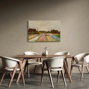 Tablou - Vincent van Gogh, Flower Beds in Holland, reproducere (90x60 cm)