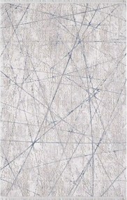 Covor ROMANTIK 02429B, 160x230 cm, forma dreptunghiulara, acril, gri/a