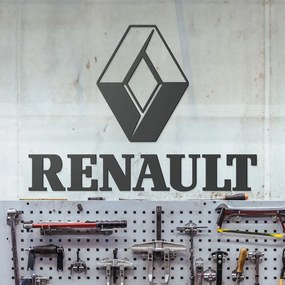 DUBLEZ | Renault - Logo auto din lemn pentru perete