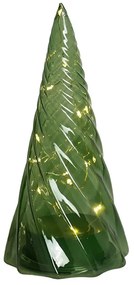 Decorațiune luminoasă de Crăciun verde ø 9,5 cm Vilma – Sirius
