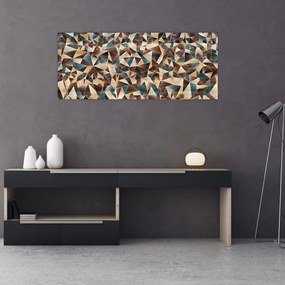 Tablou - Triunghiuri (120x50 cm)