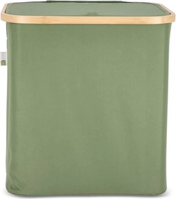 Cos pentru rufe NOLVIO 50 L, verde