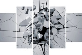 Tablou abstracție 3D (150x105 cm)