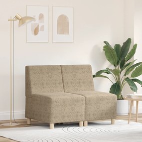 vidaXL Fotoliu 2 pcs Gri deschis 55 cm Piele ecologică de suede