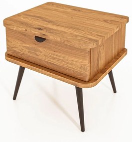 Noptieră din lemn de stejar Kula – The Beds