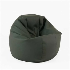 Fotoliu Relaxo, Material Piele ecologica - Dark Green