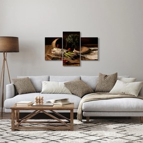 Tablou cu sparanghel pe masă (90x60 cm)