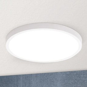 Plafoniera LED design slim LERO D-30cm 3000K alba