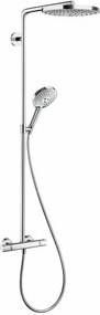 Coloana de dus cu baterie termostatata Hansgrohe Raindance Select S 240 cu 2 functii