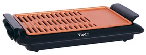 Gratar Oliver Voltz OV51015J, 1250W, 36x23cm, 2 zone, Acoperire antiaderenta, Negru