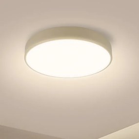 Brilagi - Lampă LED reglabilă pentru piscină, 36W, 230V, 3000-6000K, Ø 30 cm, bej + telecomandă
