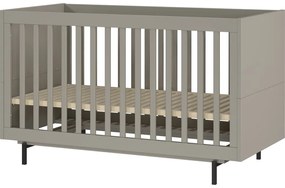 Pat pentru copii gri cu somieră 70x140 cm Tomino – Germania