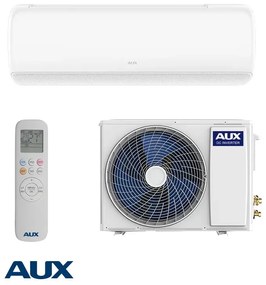 Aer conditionat cu invertor AUX Q-PRO ASW-H09B7A4/AQAR3DI-C3, Pana la 19 m2, Wi-Fi, Wind free, Autocuratare, Alb