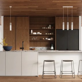 Sollux SL.0649 - Lustr BORGIO 3xGU10/40W/230V beton/metal alb