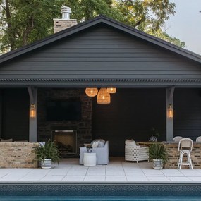 Aplica de perete LUX design contemporan, pentru exterior ATWATER IP44