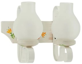 Brilagi - Aplica de perete QUEEN 2xE14/40W/230V fag/crem