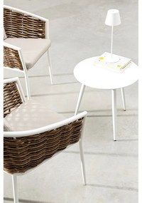 Măsuță de grădină rotundă din aluminiu ø 50 cm Ridley – Bizzotto