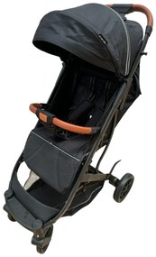 Carucior sport compact cu spatar reglabil, functie de pliere tip troller si husa de picioare. 6-36 luni, Negru - CPC-61-negru