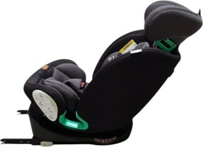 Scaun Auto cu Isofix Baby Care™ HD18, Cu rotire 360 grade, Omologare R-129 i-Size, 0-36 kg, Tetiera reglabila, Transformabil in scoica auto, Sistem