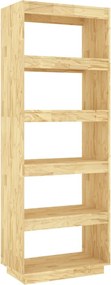 vidaXL Bibliotecă/Separator cameră, 60x35x167 cm, lemn masiv pin