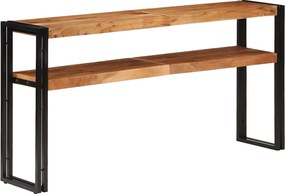 vidaXL Masă consolă, 150x30x75 cm, lemn masiv de acacia