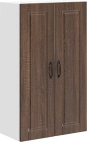 vidaXL Dulap de bucătărie Stejar închis 60 x 31 x 100 cm Lemn compozit