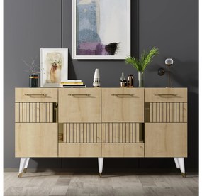 Dulap Lotoka 1 (stejar zafir + auriu) . 1093431
