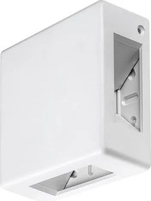 Aplica LED iluminat exterior ambiental IP54 Lippa alb