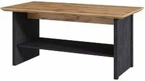 Masuta cafea NICOLE, stejar wotan/gri, PAL, 120x60x55 cm