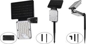 Top Light-LED Lampă solară cu senzor 3 în 1 ZENITH LED/10W/3,7V 3000/4000/6500K 2400 mAh