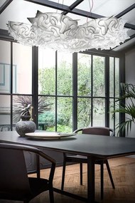 Lustra design unicat realizata manual Veli 7 Opal